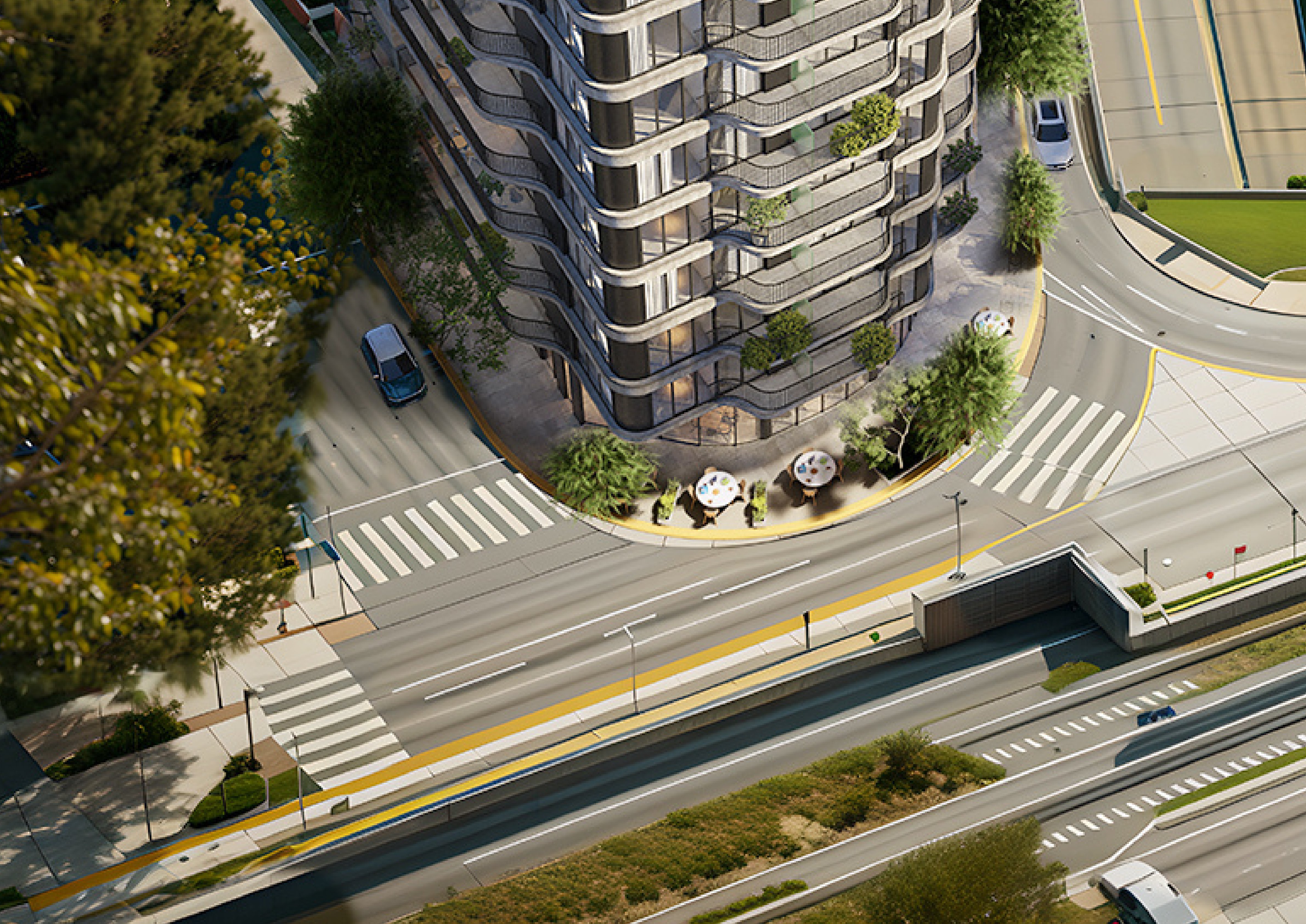 ARIA — Vista aérea esquina