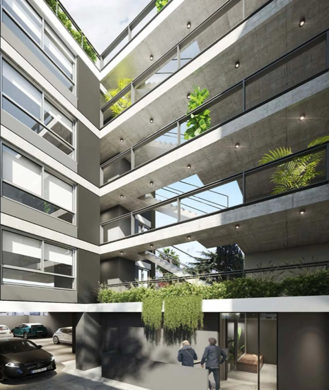 E·Diez — patio interno y expansiones