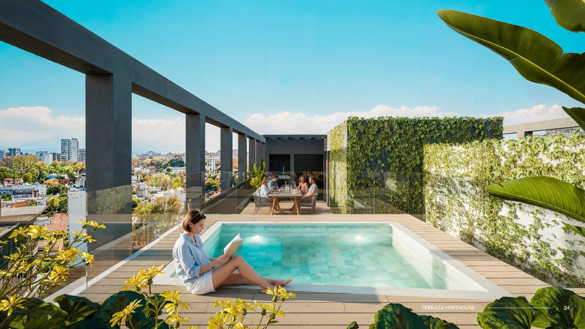 Vincent — terraza penthouse