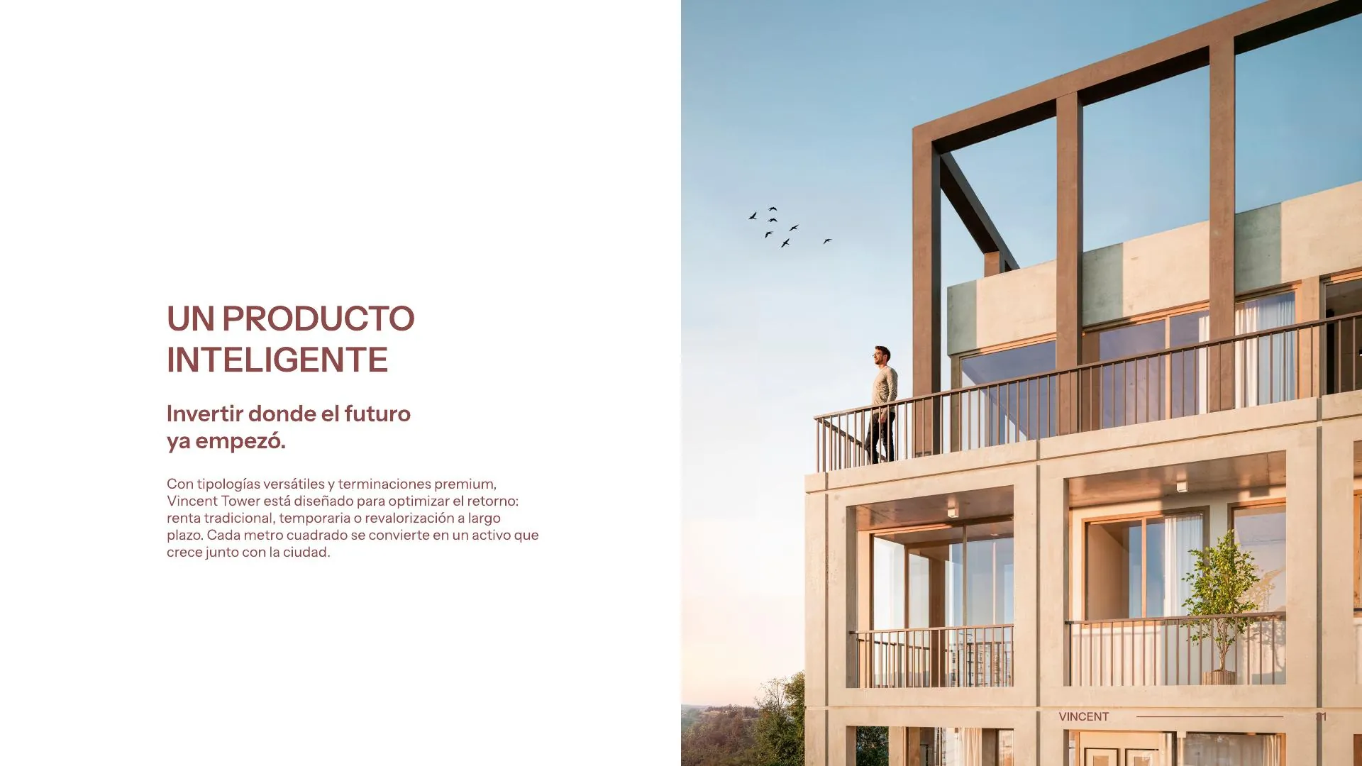 Vincent — un producto inteligente